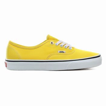 Vans Authentic - Naisten Tennarit - Keltainen/Valkoinen